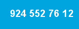 924 552 76 12